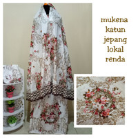 SYARI Mukena MUKENA KATUN JEPANG JUMBO SHABBY CHICK VINTAGE