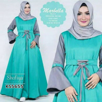 Baju/ jubah/ gamis/ Busana Muslimah KS5655 balotelly marbella