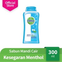 Jual Dettol Sabun Mandi Cair Cool - Botol 300 ml - Dettol Body Wash Murah