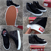 Sepatu Vans SK8 HI Bandana Stich Premium Quality BNIB