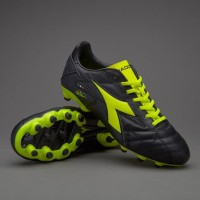 Sepatu Bola Diadora original Match Winner LT MG14 Black 101172372C0004