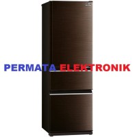 Mitsubishi MR-CX46EM-BRW-N MRCX46EM Kulkas 3 Pintu Silver NEW INVERTER