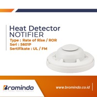 Fire Alarm Rate of Rise (ROR) Heat Detektor Panas ULFM Notifier 5601P