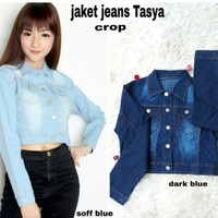 Jaket outer pendek mini jacket jeans denim levis luaran baju wanita