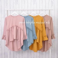 Baju Atasan Wanita Muslimah Viola Blouse By Khevamauza
