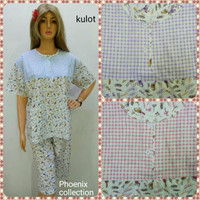 STELAN BAJU TIDUR PENDEK KULOT JUMBO ( BIRD )