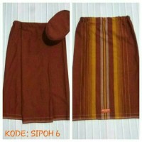koko jasko) Busana Muslim Sarung Anak Instan Tipe Rok Polos Warna