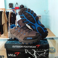 Sepatu Gunung Hiking Trekking SNTA 401 Blue Grey no rei eiger jws tnf