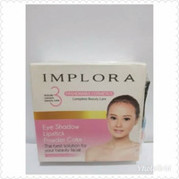 IMPLORA 3IN1 COMPLETE BEAUTY CARE (Eyeshadow-Lipstik-Bedak)