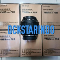 85MM F1.8 FOR CANON - LENSA YONGNUO kualitas bagus Terbagus