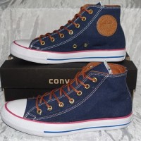Sepatu Converse Allstart Tinggi Hight Grade Original Warna Biru Navy