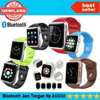 JAM TANGAN COUPLE UNIK SMARTWATCH A1 U10 CANGGIH TERLARIS