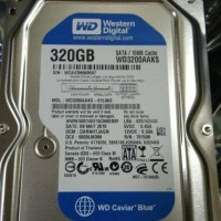 Terlaris Hardisk / Hdd Internal Pc 320Gb Wd Blue New !!