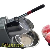 Mesin es SERUT mesin serut es- ice crusher double blade