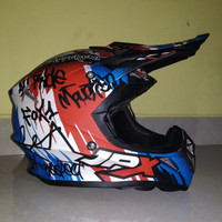 Helm cross JPX Fox 1 Doof Red