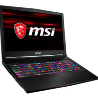 MSI Laptop GE63-8RE-239 Intel i7-8750H 16GB 1TB+256GB GTX1060 6GB W10