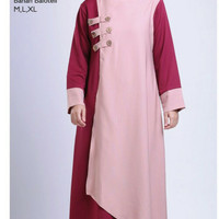 Baju Gamis GRF 1898HAS Busana Muslimah Wanita Cantik Anggun