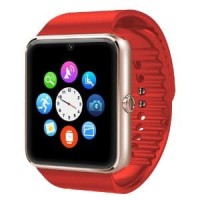 Cognos Smartwatch GT08 - Emas/Merah Smart Watch New Update