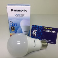 Lampu Bohlam LED Panasonic 9 watt Cool Daylight