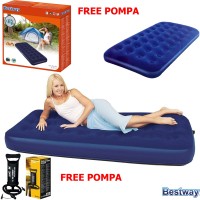 Kasur Angin Single Bed Bestway 67000 Free pompa / Paket Kasur Angin
