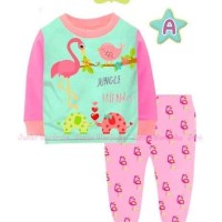 Jual Baju Tidur Piyama Panjang Anak Bayi Cewek