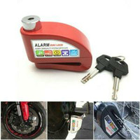 Jual GEMBOK ALARM / GEMBOK CAKRAM MOTOR ALARM / GEMBOK ALARAM - DISC LOCK Murah