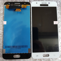 LCD 1SET SAMSUNG G570 GALAXY J5 PRIME ORIGINAL WHITE BISA KONTRAS