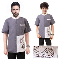 Couple Baju Koko Bapak dan Anak muslim