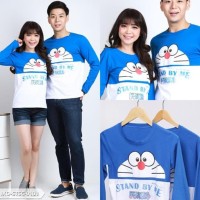 Kaos Couple Doraemon Stand By Me Lengan Panjang - Baju Pasangan