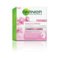 Garnier sakura white serum day cream SPF 21/PA+++ (krim spf) - 50ml