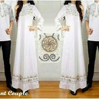 BAJU GAMIS BAJU COUPLE BUSANA MUSLIM PRIA DAN WANITA BAJU PASANGAN