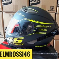 READY STOCK HELM! KYT VENDETTA 2 REPAINT AGV CARBON PISTA PROJECT 46