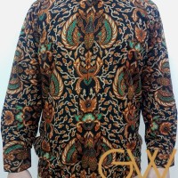 Jual BATIK PRIA LENGAN PANJANG MOTIF GARUDA MURAH Murah