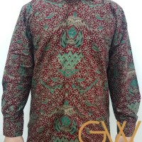 Jual BATIK GARUDA KATUN LENGAN PANJANG MURAH Murah