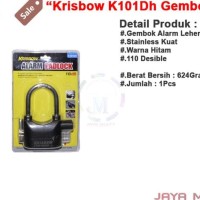 Dijual Krisbow K 101 Dh Jm Gembok Alarm / Alarm Padlock / Gembok Anti