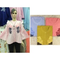 Dijual Cllaire Baju Tunik Blus Gamis Tunik Pendek Wanita Grosir