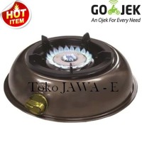 HOCK MUTIARA SILVER 100MV Kompor Gas 1Tungku Burner Kun Limited