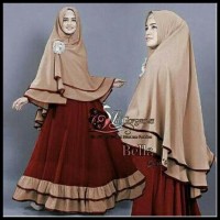 BEST DEAL BELLA SYARII GAMIS 1 SET MUSLIM GROSIRAN SUPPLIER 1 HAND