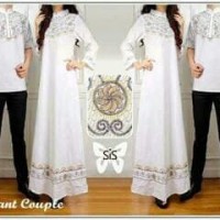 Gamis TERBARU baju gamis couple muslim cp et