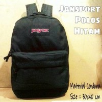Best TAS JANSPORT PRIA WANITA Jansport Polos Hitam