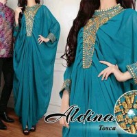Best UN COUPLE KAFTAN ALDINA JUMBO CHIFFON PAYET EMAS FURING KEMEJA