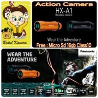 PANASONIC HX-A1 ACTION CAMERA / PANASONIC HX-A1 WEARABL Terlaris