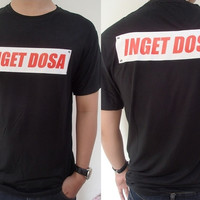 BAJU KAOS DISTRO KATA UNIK ISLAMI INGAT DOSA SIZE S M L XL 2XL 3XL 4XL