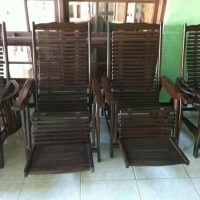 kursi goyang kursi malas kayu jati