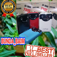 POWER BANK J3 7800mAh ADVANCE ORIGINAL / PB SMILE 7800 mAh POWERBANK