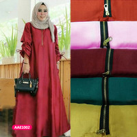 imela maxi /dress maxi gamis terlaris baju lebaran 2018 busana wanita