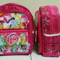 Jual Tas ransel backpack anak sekolah Kuda poni my little pony murah lucu Murah