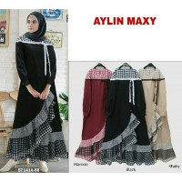 Jual Dress murah Pakaian muslim wanita Grosir baju Aylin maxi