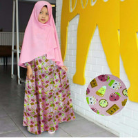 KD HJ SYARI ESTIA - JUBAH ANAK - GAMIS ANAK - PAKAIAN ANAK