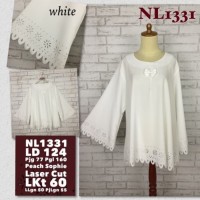 BAJU MUSLIMAH TERBARU ATASAN WANITA BLOUSE JUMBO BIG SIZE KEKINIAN XX